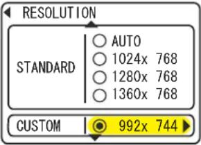 3M X90w - INPUT Menu (continued) - 4