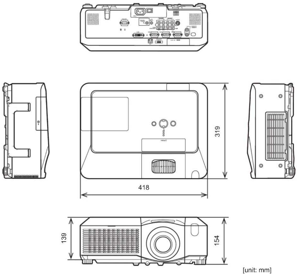 3M X90w - Specifications (continued) - 1