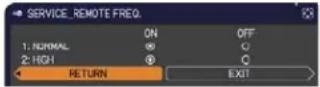 3M X31i - OPTION menu - 1