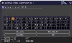 3M X31i - SCREEN menu - 2