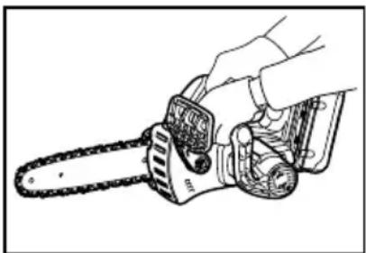 MAKITA UC250D - Įspėjimai dėl akumuliatorinio grandininio pjūklo saugos: - 1