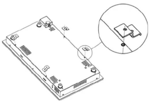 Bellini BDC302TG-F - Adjusting the bracket position - 1