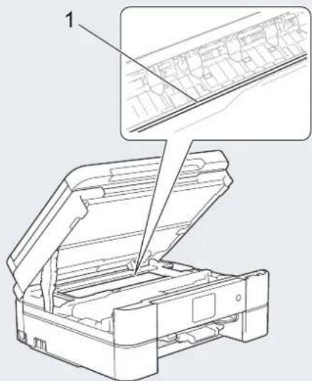 BROTHER DCP-J973N-B - 更に、内部に紙片（1）が残っていないかをよく確認する - 2