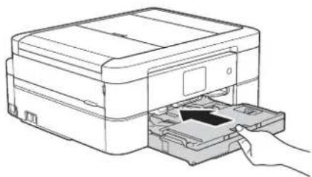 BROTHER DCP-J973N-B - (DCP-J973N、MFC-J893N のみ) ディスクレバーを持ち上げて本体に押し込む - 2