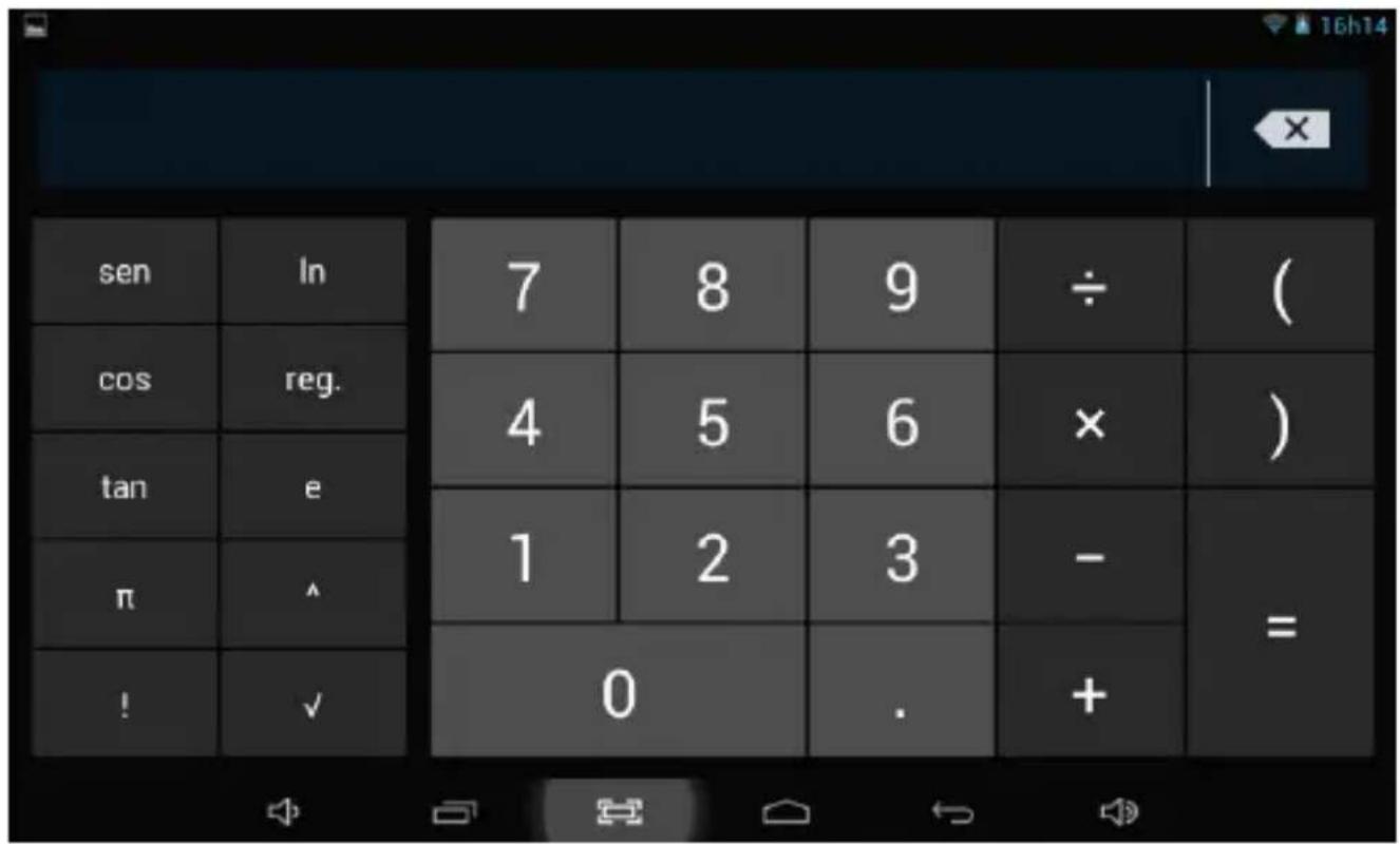 sen cos tan π ! In reg. e ^ ✓ 7 4 1 0 8 5 2 9 6 3 . ÷ × - +