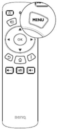 MENU OK benQ