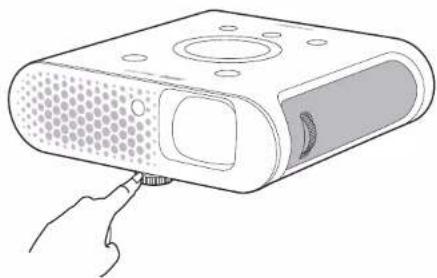 BENQ GS1 - Adjusting the projection angle - 2