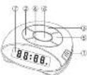 NIKKEI NR10BK - LOCATION OF CONTROLS - 1