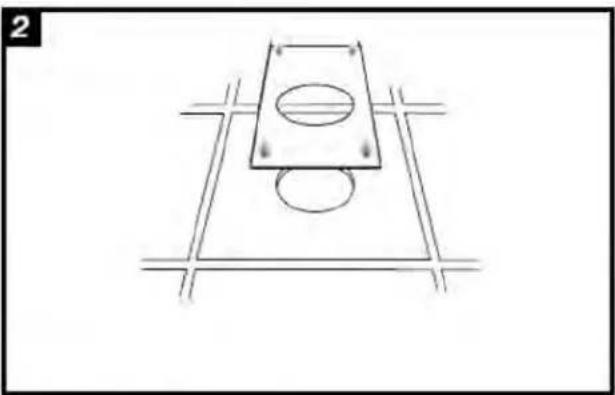 Vaddio EasyUSB Solutions - Diagram: Installing Ceiling Speakers in Ceiling Tile - 3