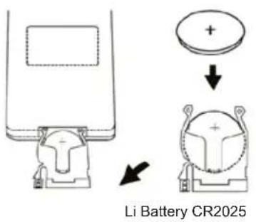 Li Battery CR2025
