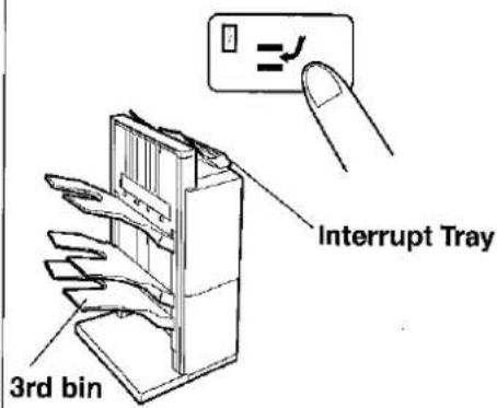 Interrupt Tray 3rd bin