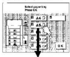 Select paper layout Press OK