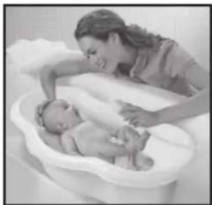 Summer Infant 18295 - Newborn Use: Newborn Bath Sling in Sink or Tub - 1