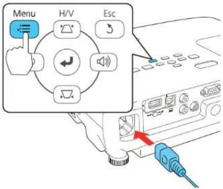 Menu H/V Esc