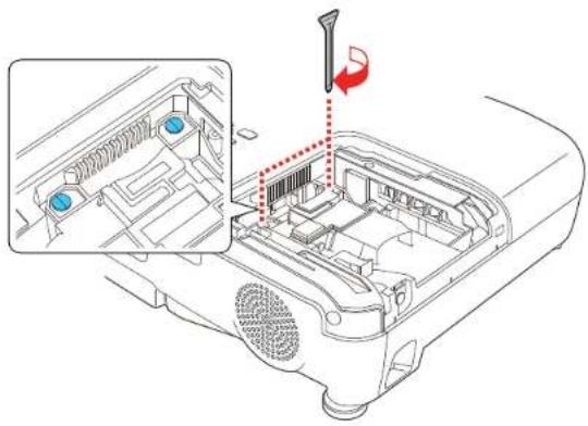 EPSON Home Cinema 760HD - ReplacingtheLamp - 6