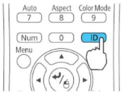 Auto 7 Aspect 8 Color Mode 9 Num 0 ID Menu