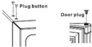 Magic Chef MCBR350B2 - CHANGING THE REVERSIBLE DOOR - 3