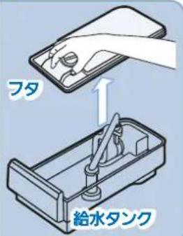 フタ 給水タンク
