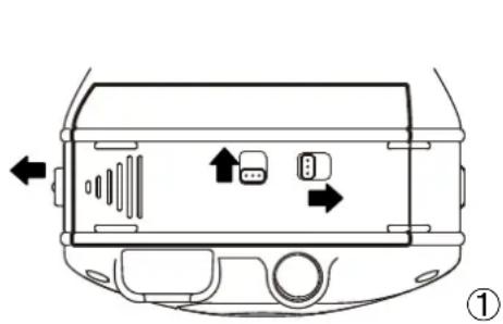 Elmo QBIC D1 - INSTALLATION OF BATTERY PACK/CHARGING - 1