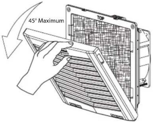 45° Maximum TOP