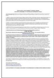 Scanned text of a formal document with official seal, dated 2018-04-26, detailing personal information and contact information.