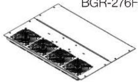 Middle Atlantic BSPN-41-32 - fan top & top panel/rail basic dimensions - 3