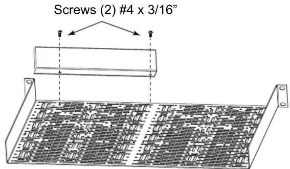 Screws (2) #4 x 3/16"