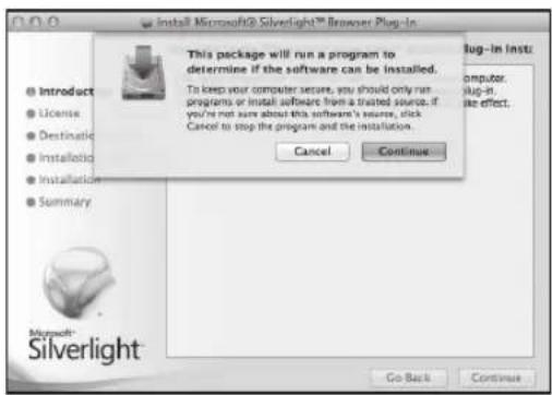 Install Microsoft® Silverlight™ Browser Plug-In This package will run a program to determine if the software can be installed. To keep your computer secure, you should only run programs or install software from a trusted source. If you're not sure about this software's secure, click Cancel to stop the program and the installation. Cancel Cancel log-in inst: computer plug-in, like effect. Microsoft- Silverlight Go Back Cancel