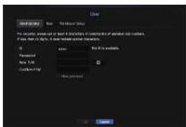 Hanwha XRN-1610P - Setting the Administrator - 1