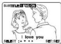 PANASONIC PV-D4752 - Subtitle Language (DVD only) - 1