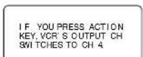 PANASONIC PV-D4752 - VCR's Output Channel - 2