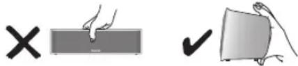 Diagram showing three hand-drawn symbols: a cross, a rectangle with a handle, and a checkmark over a document.
