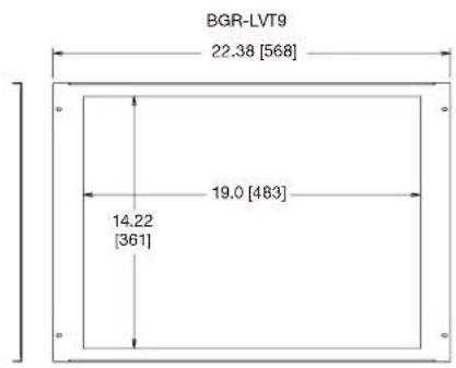 BGR-LVT9 22.38 [568] 19.0 [483] 14.22 [361]