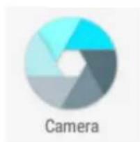 Camera icon with segmented circular design (no text or symbols)