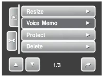 Resize Voice Memo Protect Delete 1/3