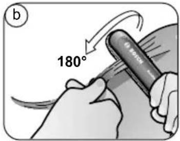 b 180°
