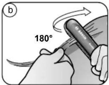 b 180°