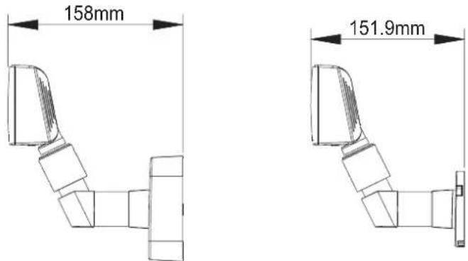 158mm 151.9mm