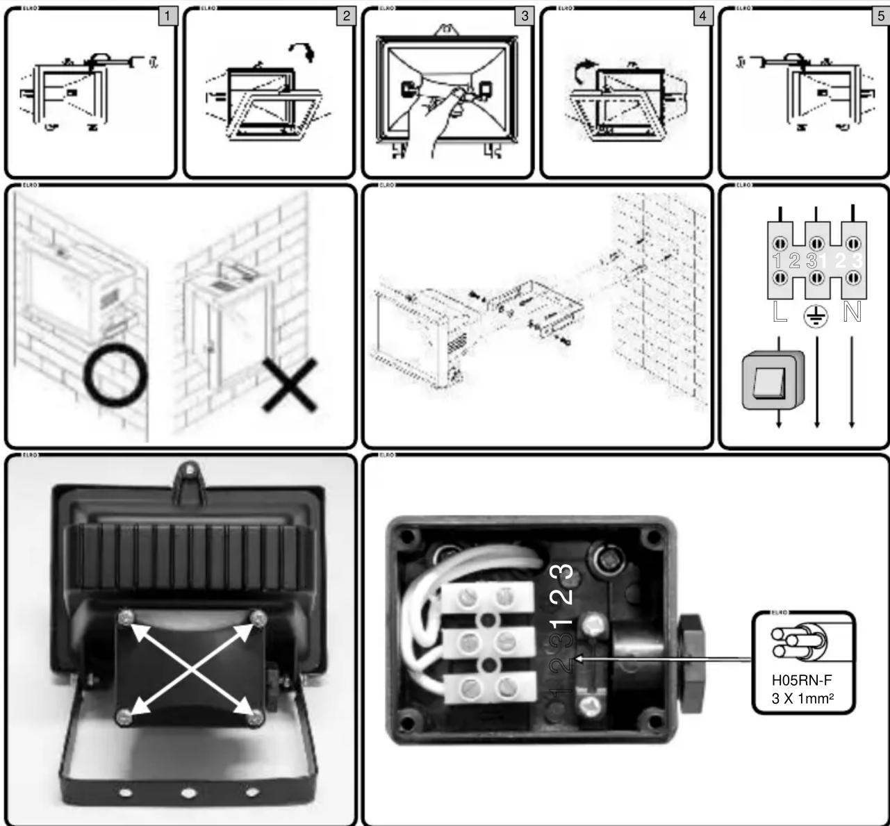 ELRO HL400A - Flood lightFlood light - 1