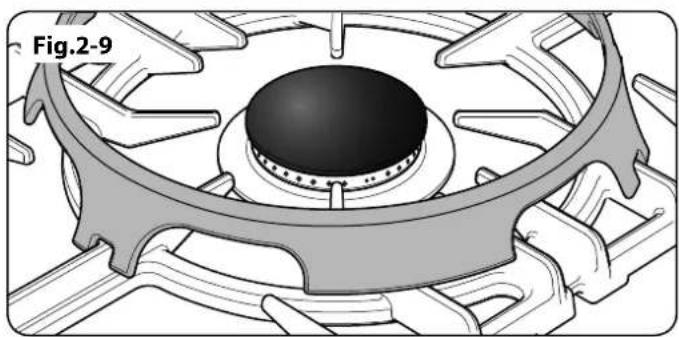 FALCON 1092 Dual Fuel - Hotplate Burners - 8