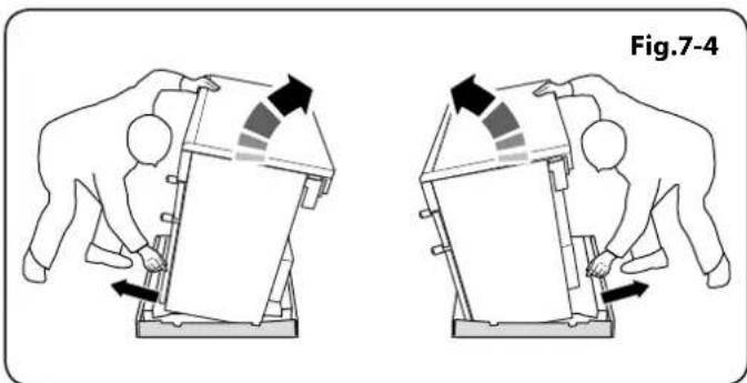 FALCON 1092 Dual Fuel - Moving the Cooker - 6