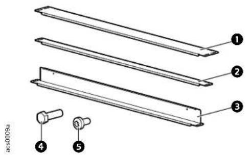 Technical diagram showing labeled components of a mechanical assembly with numbered parts and a close-up detail view.