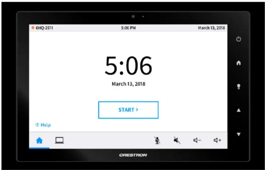6HQ-2511 5:06 PM March 13, 2018 5:06 March 13, 2018 START > Help CRESTRON