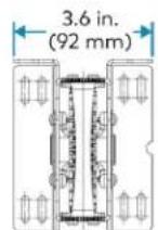 Crestron CSM-QMTDC-250-4-CN - QMT5 Series Architectural Brackets - 10