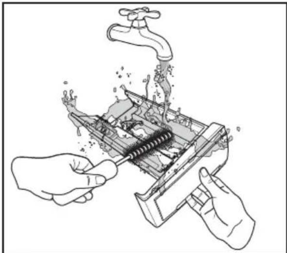 ZANUSSI ZWH 71046 - Cleaning The Dispenser Drawer - 3