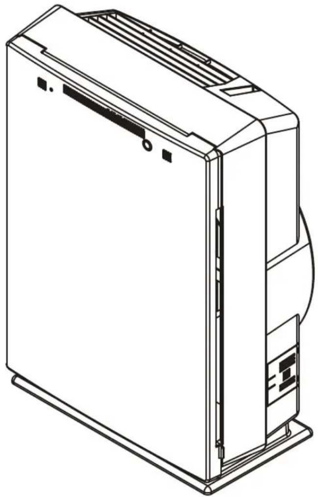 Line drawing of a server rack unit with mounting bracket and ventilation slots (no text or symbols)