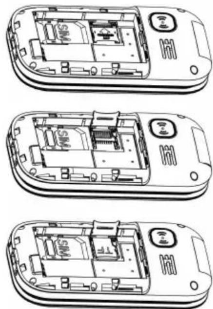 Infiniton Movil U1 - Installing T-FLASH memory card - 1