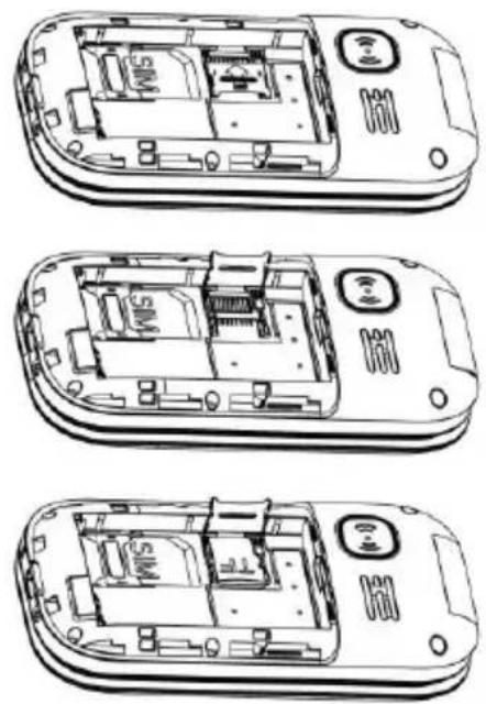Infiniton Movil U1 - Instalando o cartão de memória T-FLASH - 1