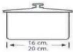 16 cm. 20 cm.
