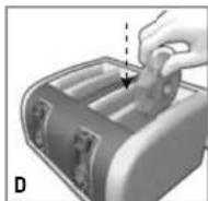 BLACK & DECKER TR1200SB - BAGEL FUNCTION - 1